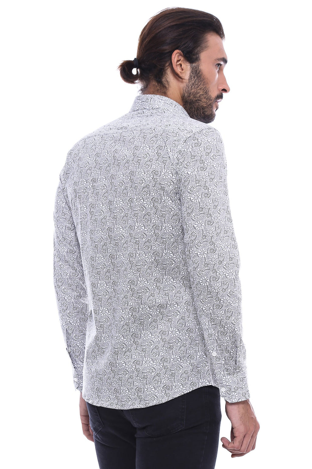 Floral Patterned Slim Fit Shirt | Wessi - Wessi