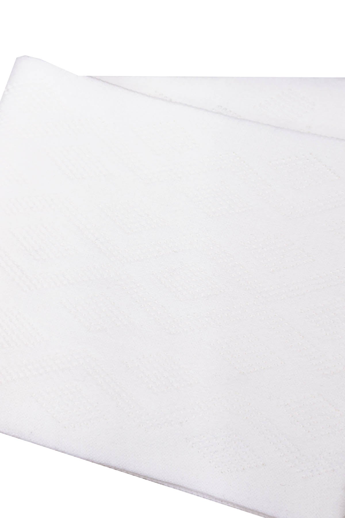 Diamond Patterned Men White Scarf - Wessi