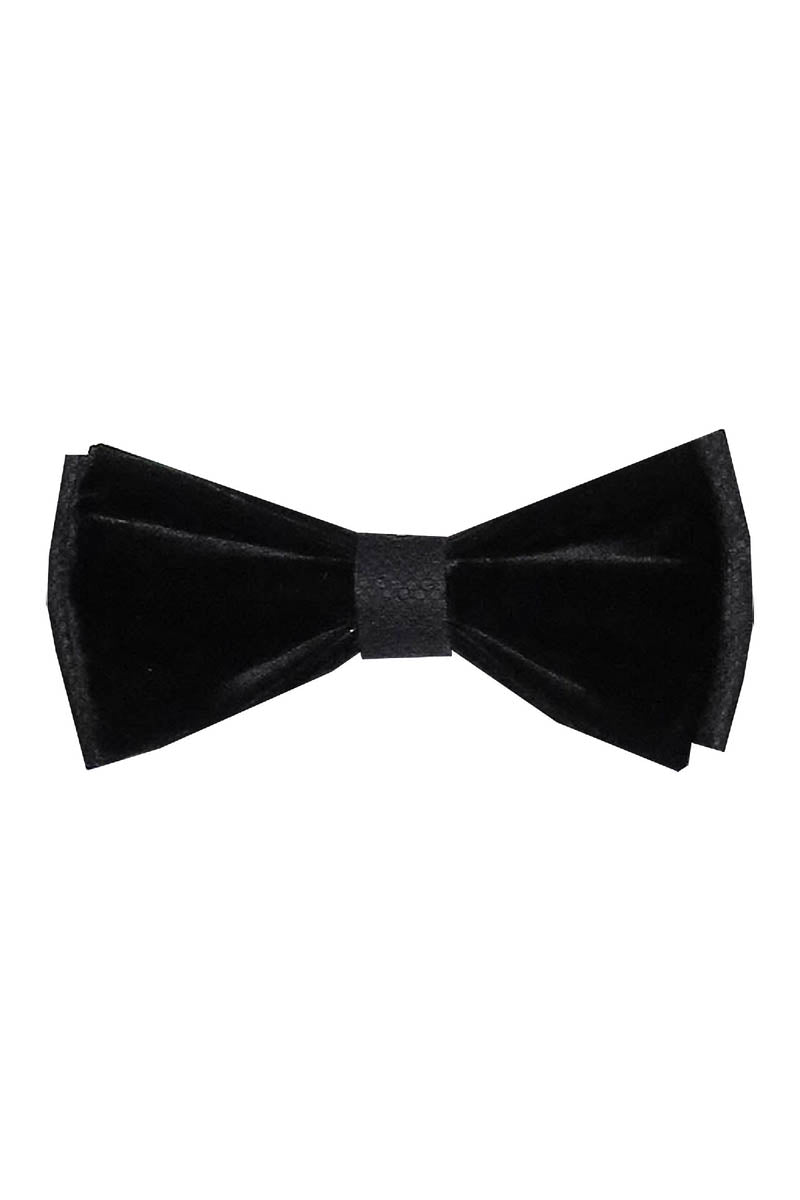 Black Velvet and Trim-Detail Waistcoat Tuxedo with White Shirt Look - Wessi Evening Event Style