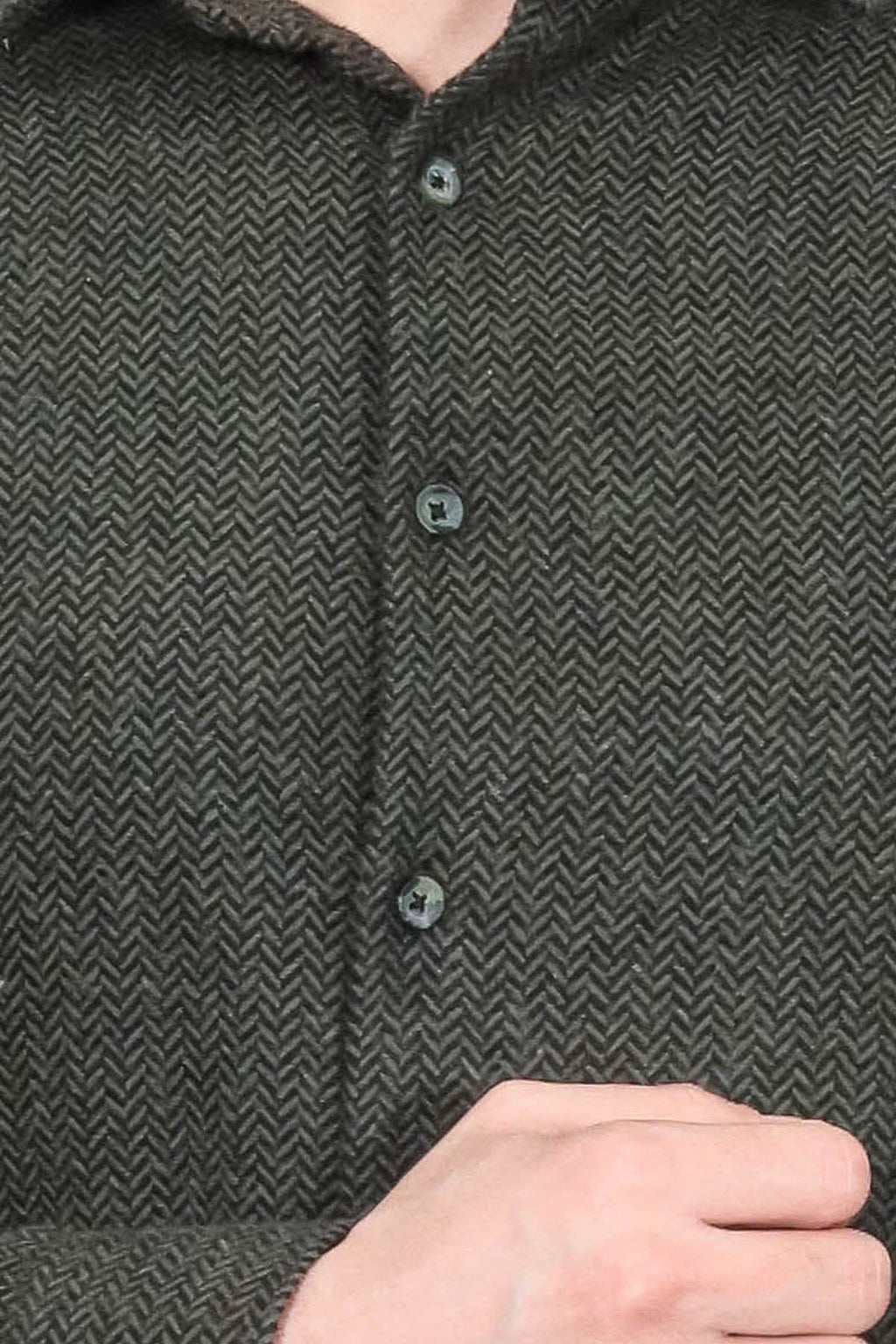 Plaid Green Men Lumberjack Shirt - Wessi