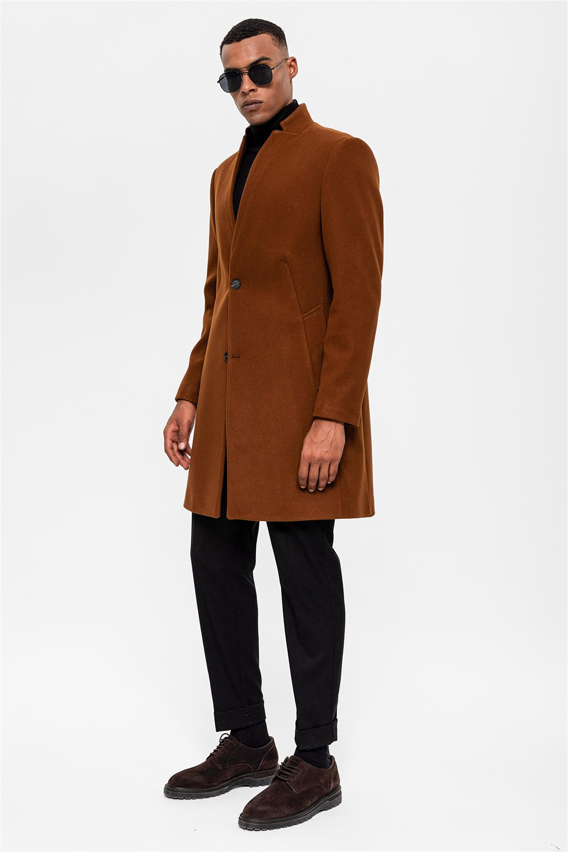 Judge Collar Men's Coat - Wessi